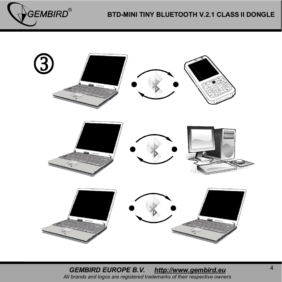 Gembird BTD-MINI User Manual | Page 4 / 10