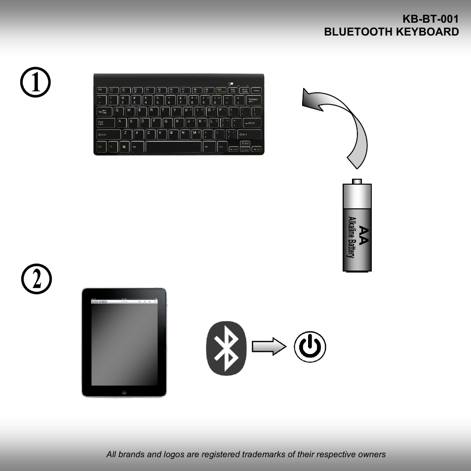 Gembird KB-BT-001 User Manual | Page 3 / 10