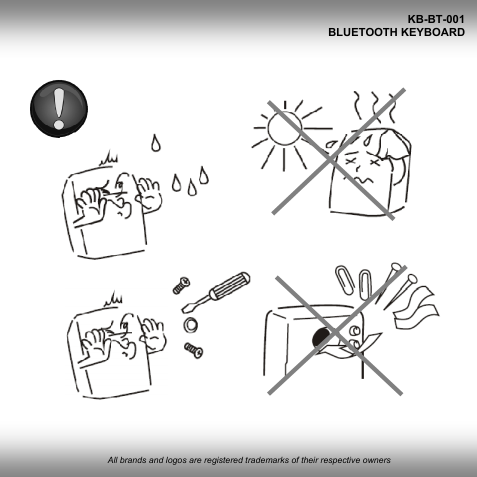 Gembird KB-BT-001 User Manual | Page 9 / 10