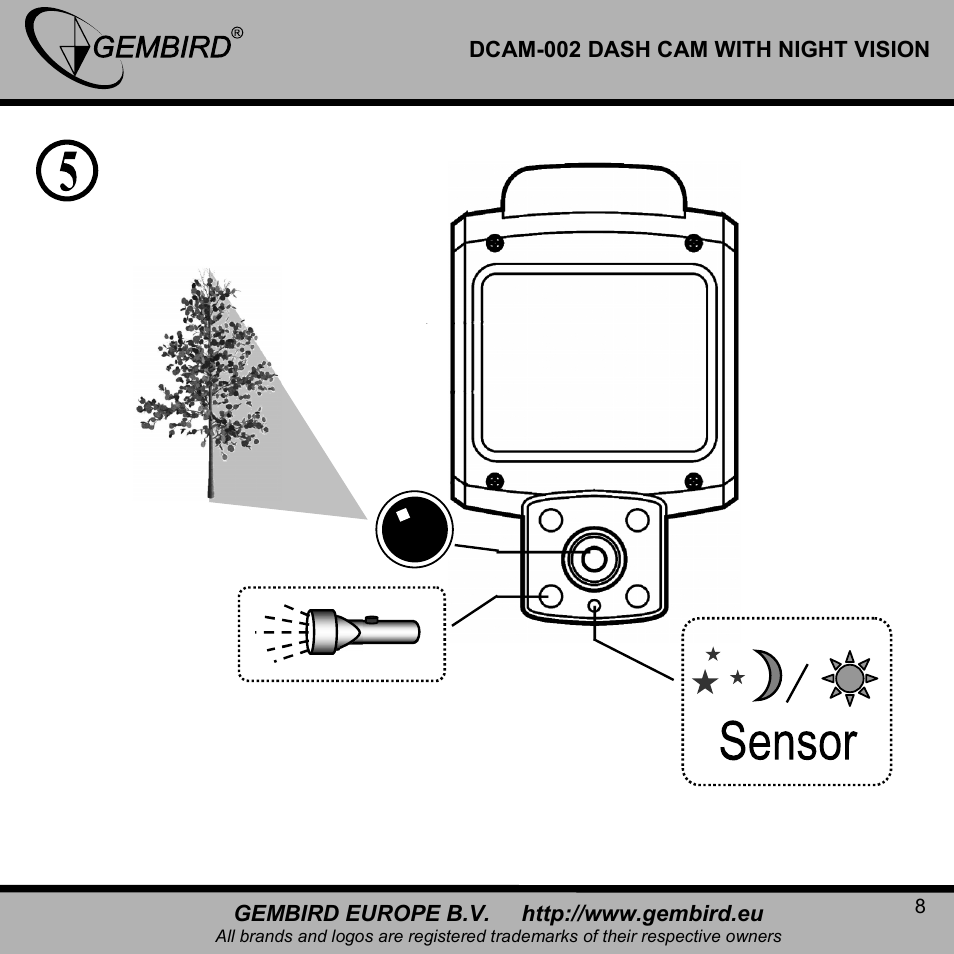 Gembird DCAM-002 User Manual | Page 8 / 22