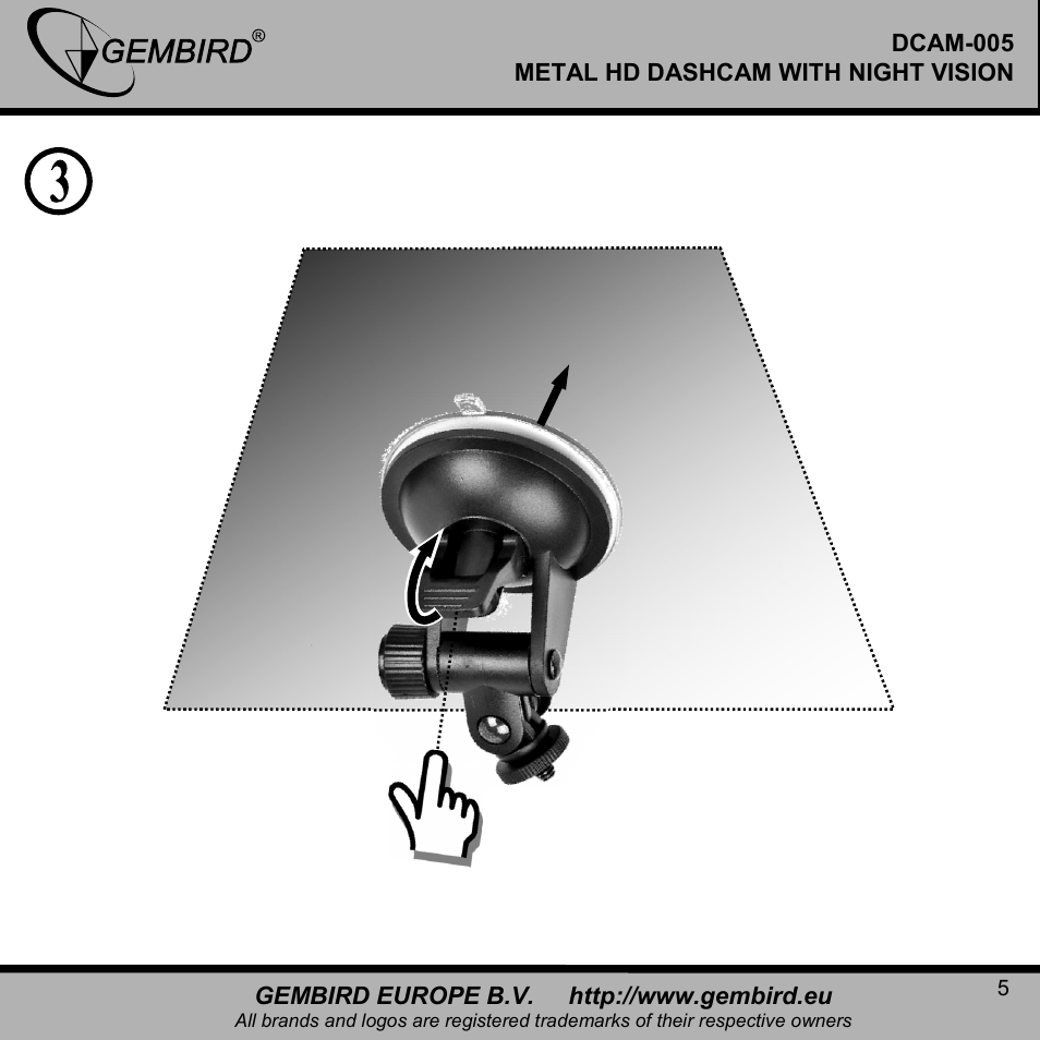 Gembird DCAM-005 User Manual | Page 5 / 12