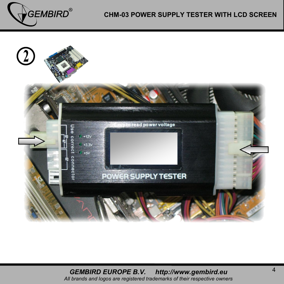 Gembird CHM-03 User Manual | Page 4 / 15