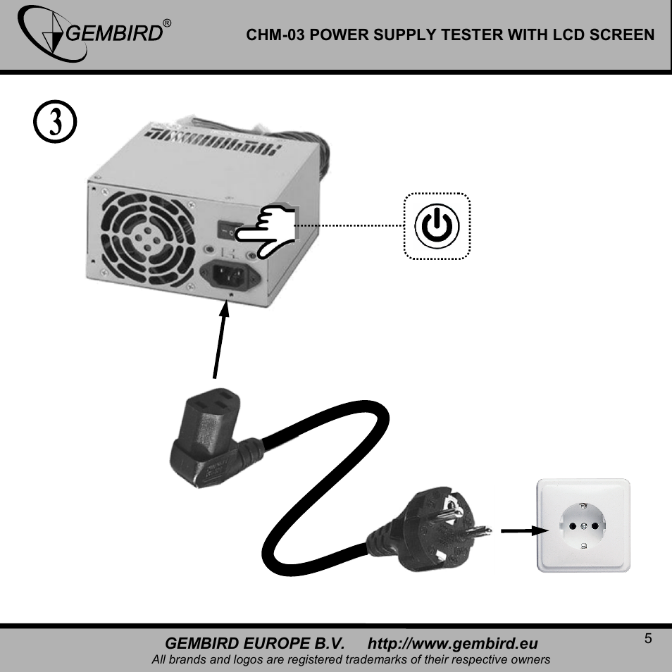 Gembird CHM-03 User Manual | Page 5 / 15