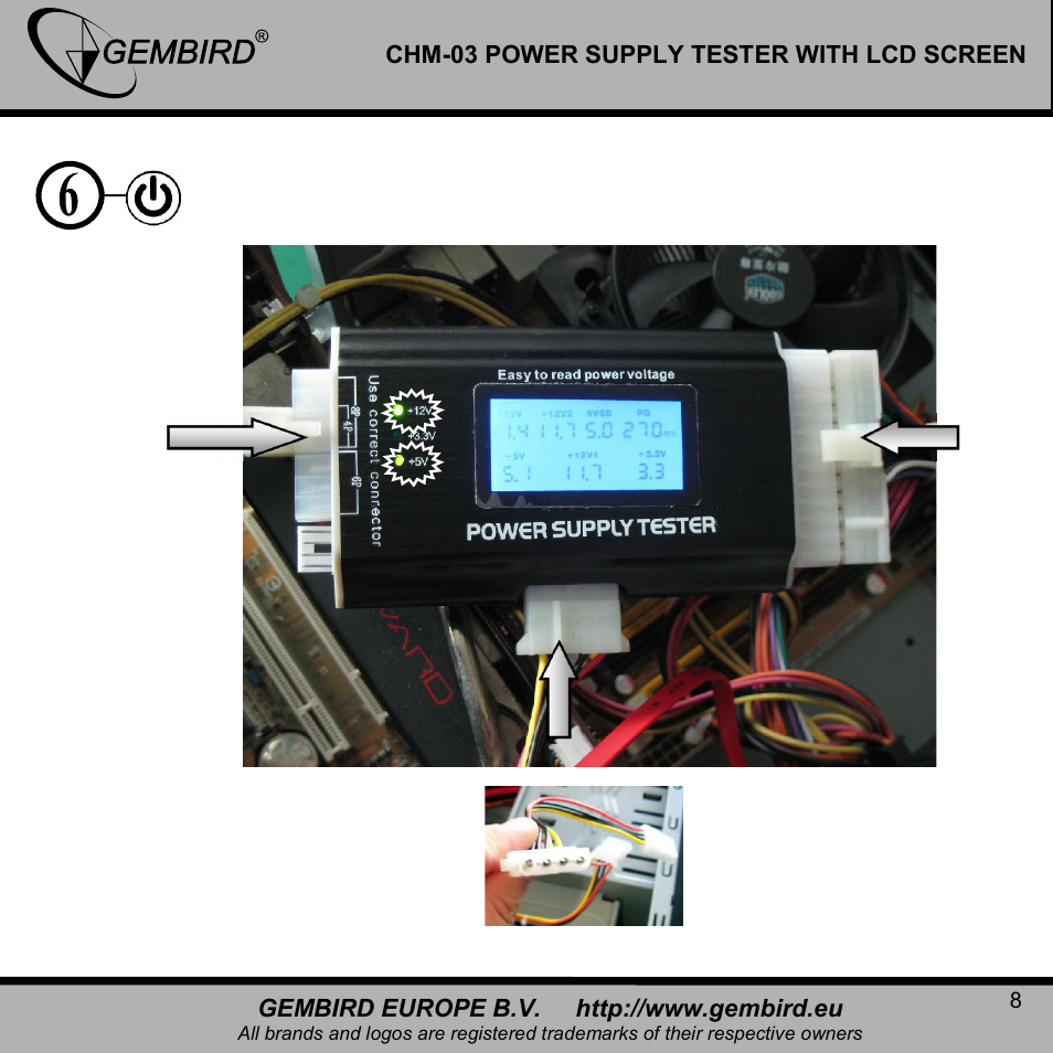 Gembird CHM-03 User Manual | Page 8 / 15