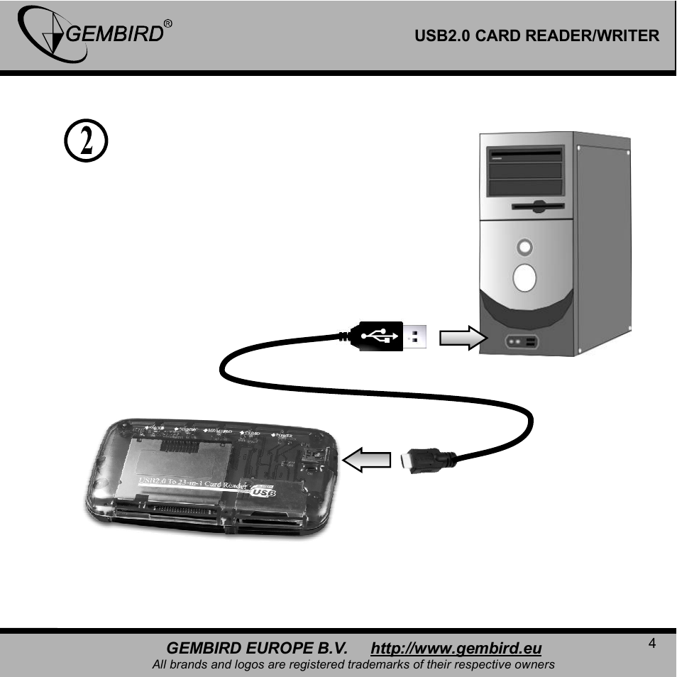 Gembird FD2-ALLIN1 User Manual | Page 4 / 13