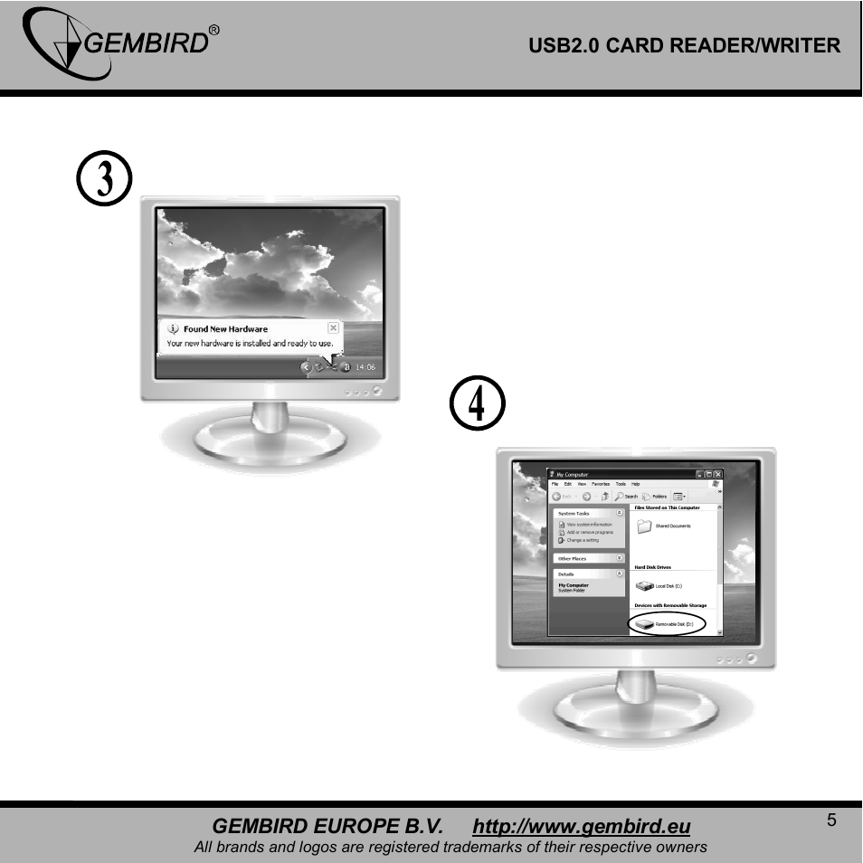 Gembird FD2-ALLIN1 User Manual | Page 5 / 13