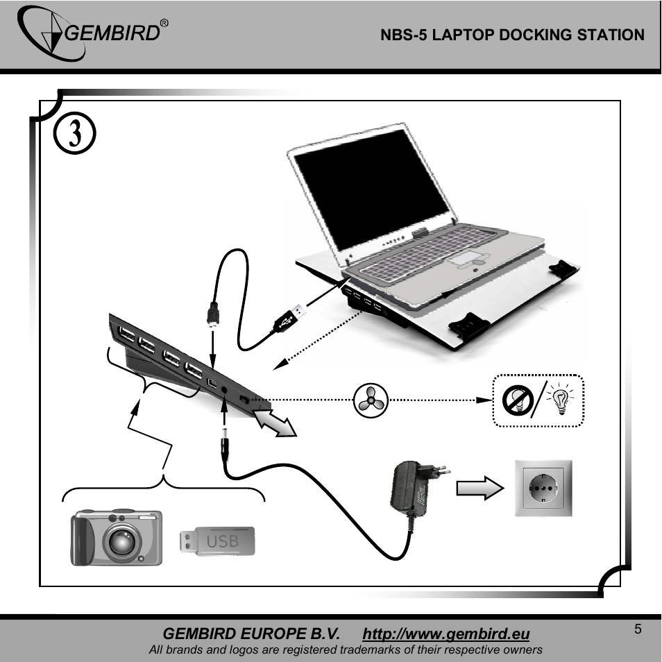 Gembird NBS-5 User Manual | Page 5 / 10