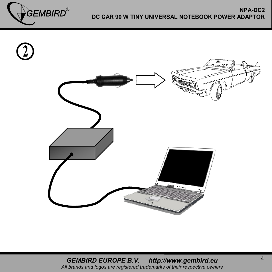 Gembird NPA-DC2 User Manual | Page 4 / 11