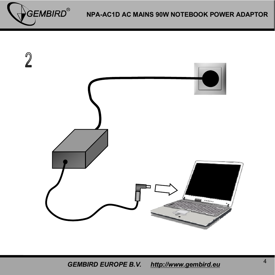 Gembird NPA-AC1D User Manual | Page 4 / 13