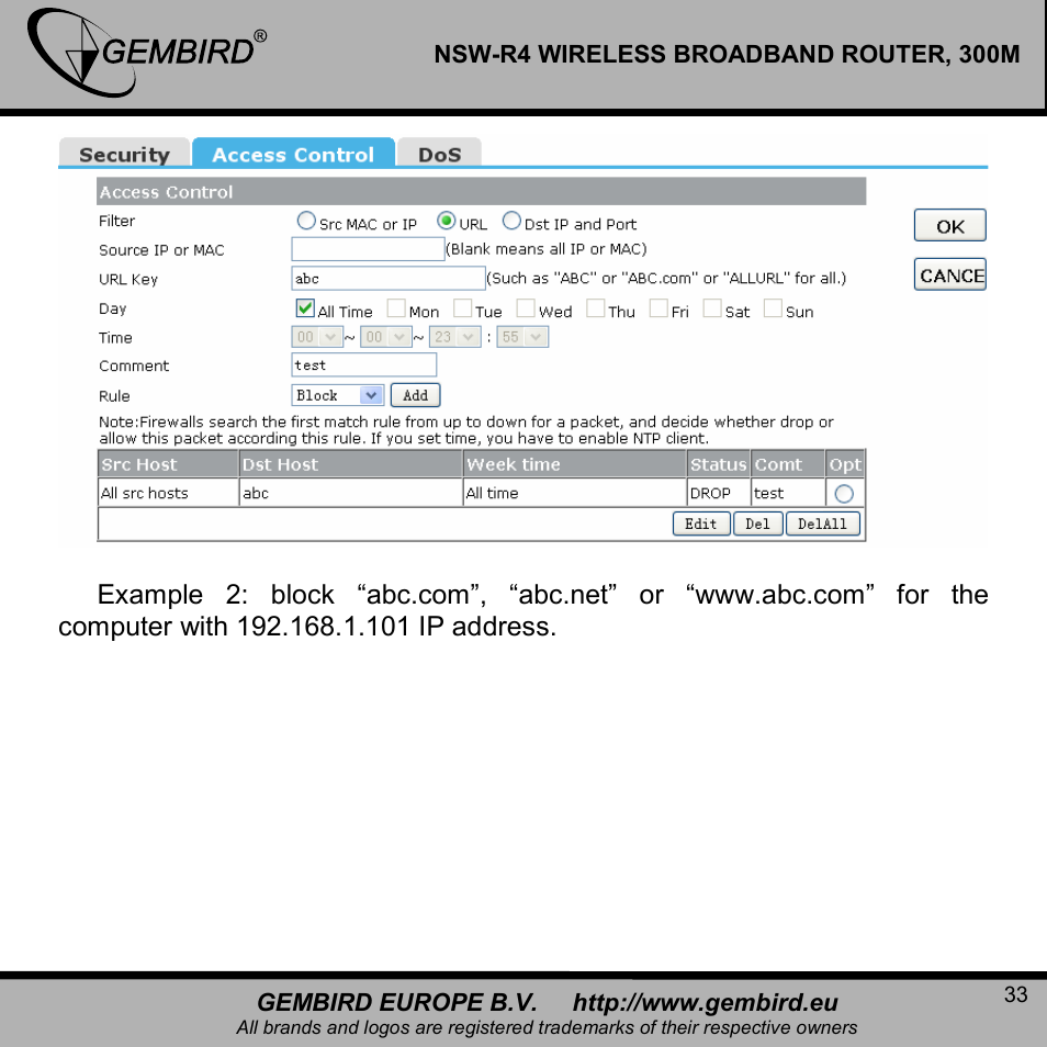 Gembird NSW-R4 User Manual | Page 33 / 49