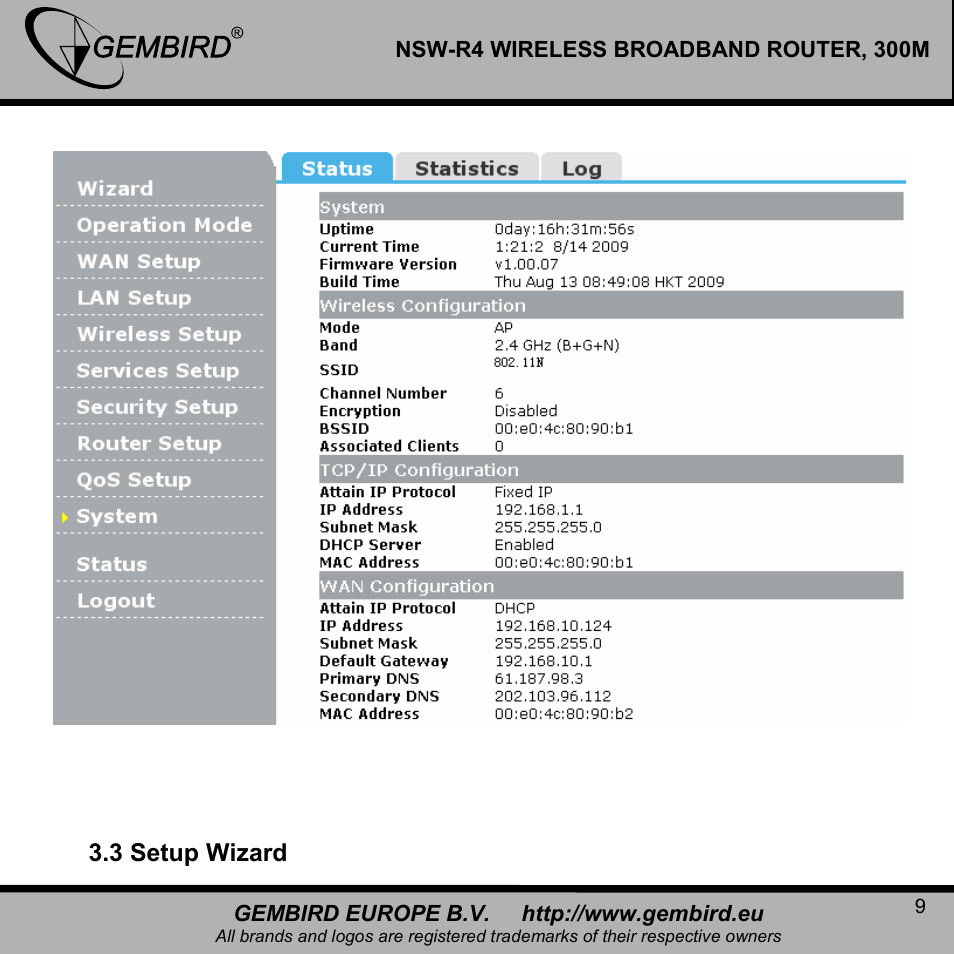 Gembird NSW-R4 User Manual | Page 9 / 49