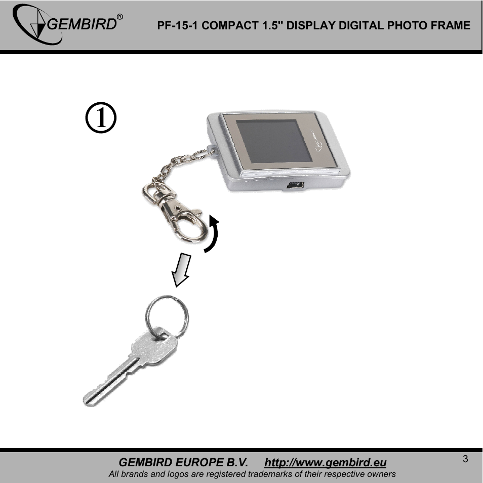 Gembird PF-15-1 User Manual | Page 3 / 11