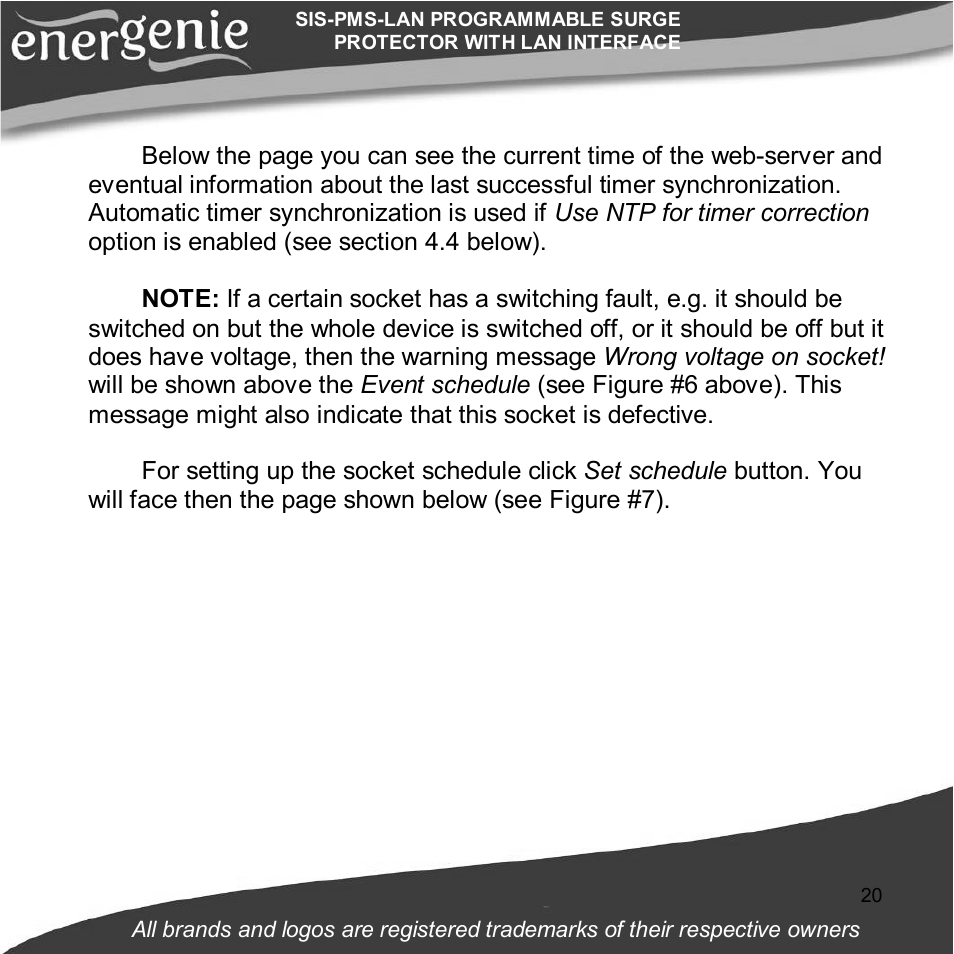 Gembird SIS-PMS-LAN User Manual | Page 20 / 64