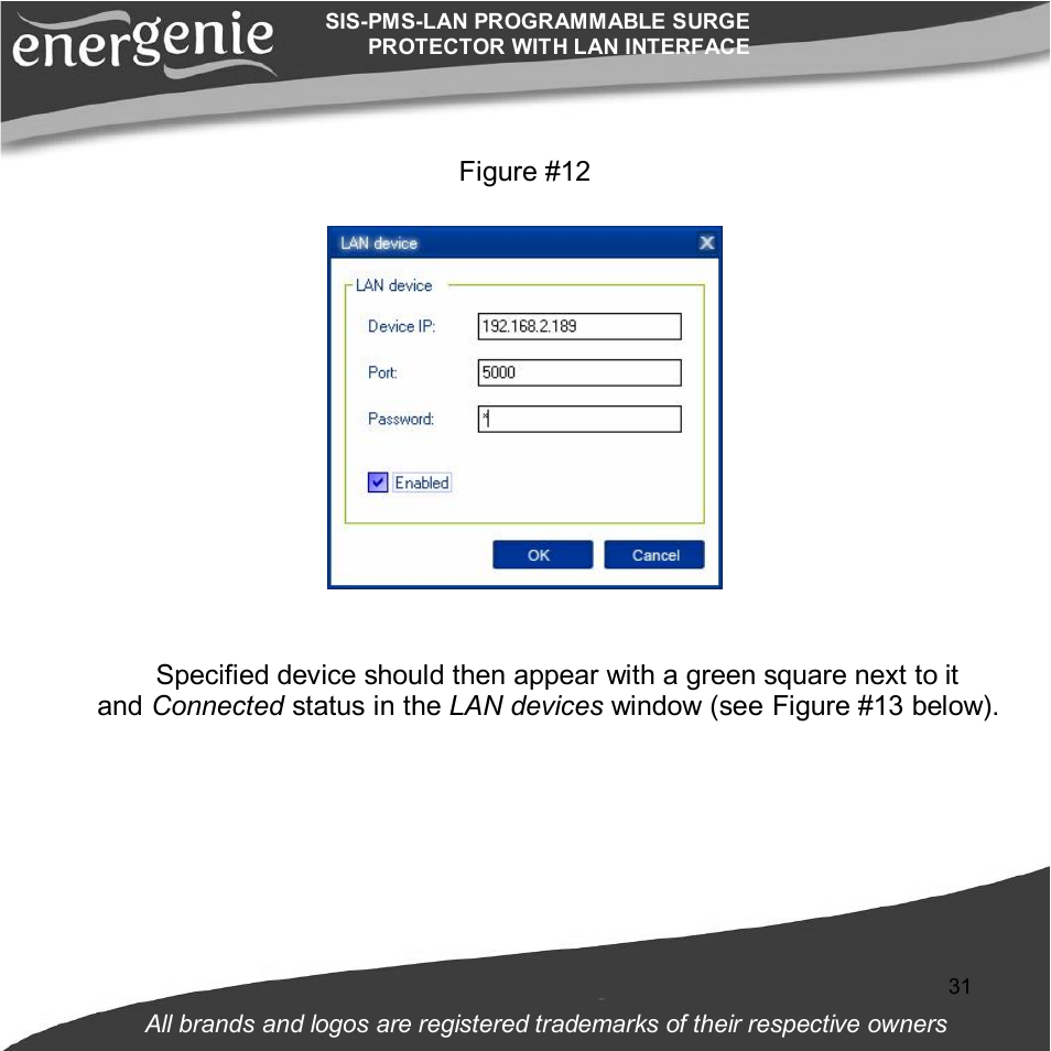 Gembird SIS-PMS-LAN User Manual | Page 31 / 64