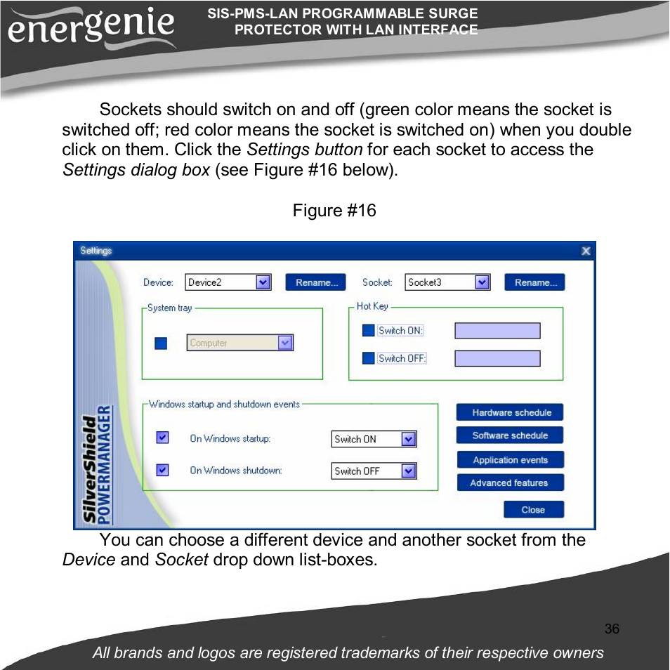 Gembird SIS-PMS-LAN User Manual | Page 36 / 64