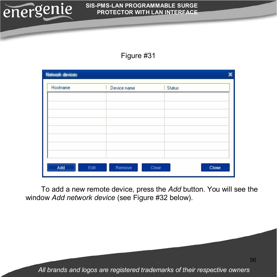 Gembird SIS-PMS-LAN User Manual | Page 56 / 64