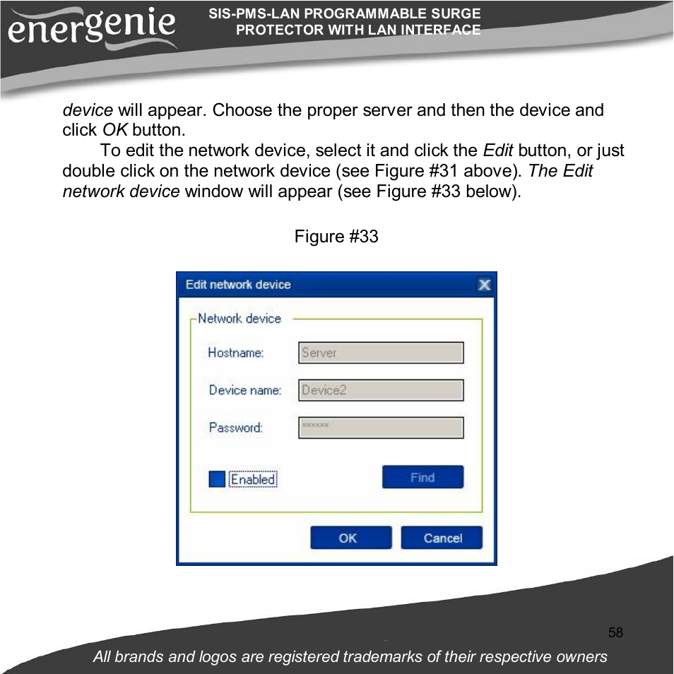 Gembird SIS-PMS-LAN User Manual | Page 58 / 64