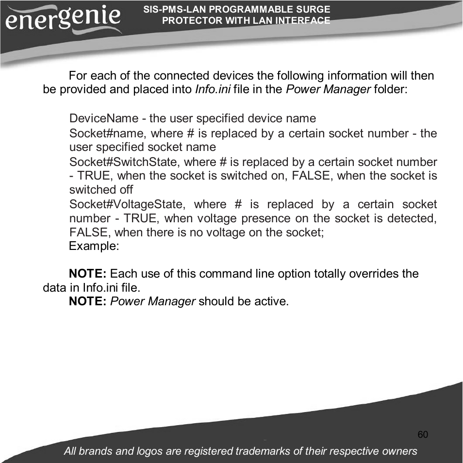 Gembird SIS-PMS-LAN User Manual | Page 60 / 64