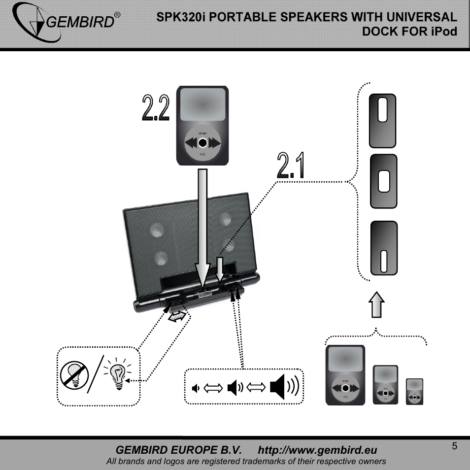 Gembird SPK320i User Manual | Page 5 / 11