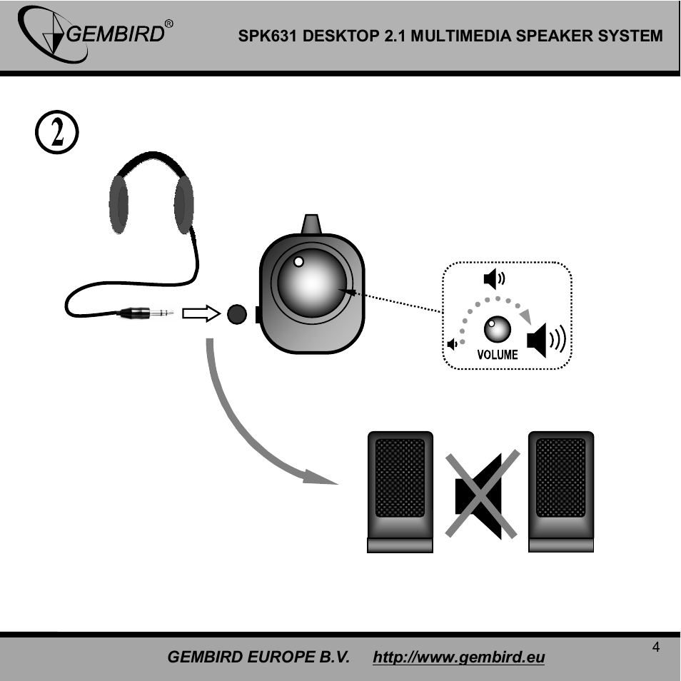 Gembird SPK631 User Manual | Page 4 / 10