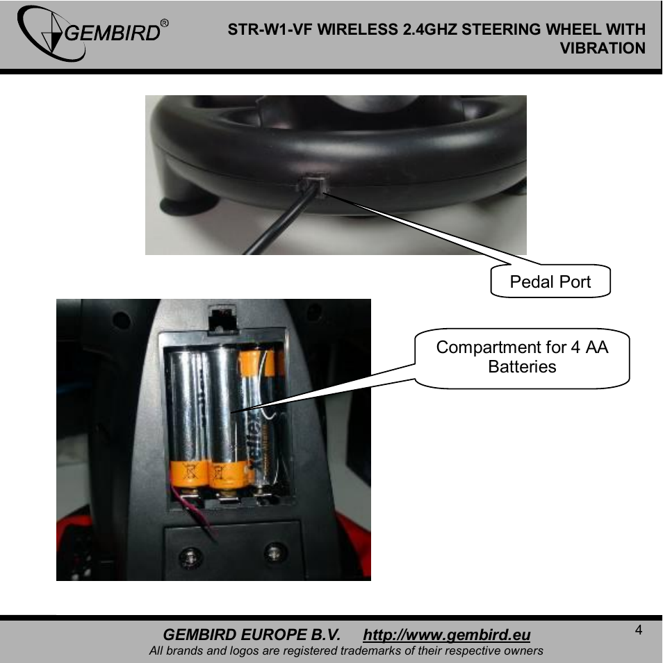 Gembird STR-W1-VF User Manual | Page 4 / 16