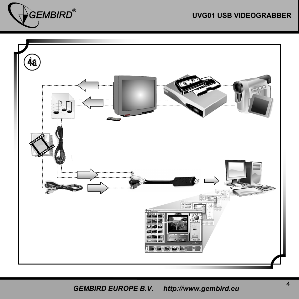 Gembird UVG01 User Manual | Page 4 / 12