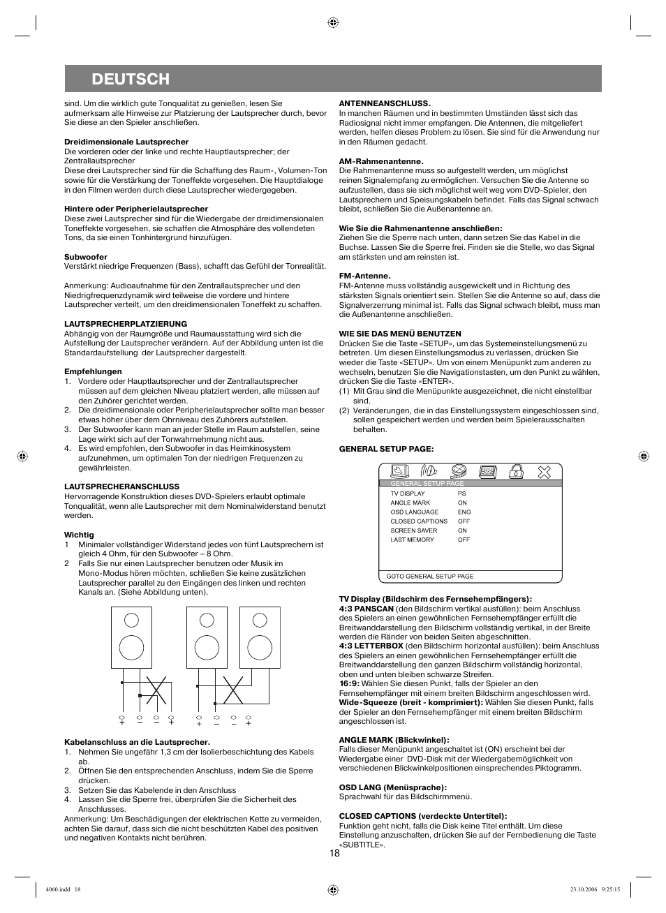 Deutsch | Vitek VT-4060 SR User Manual | Page 18 / 60