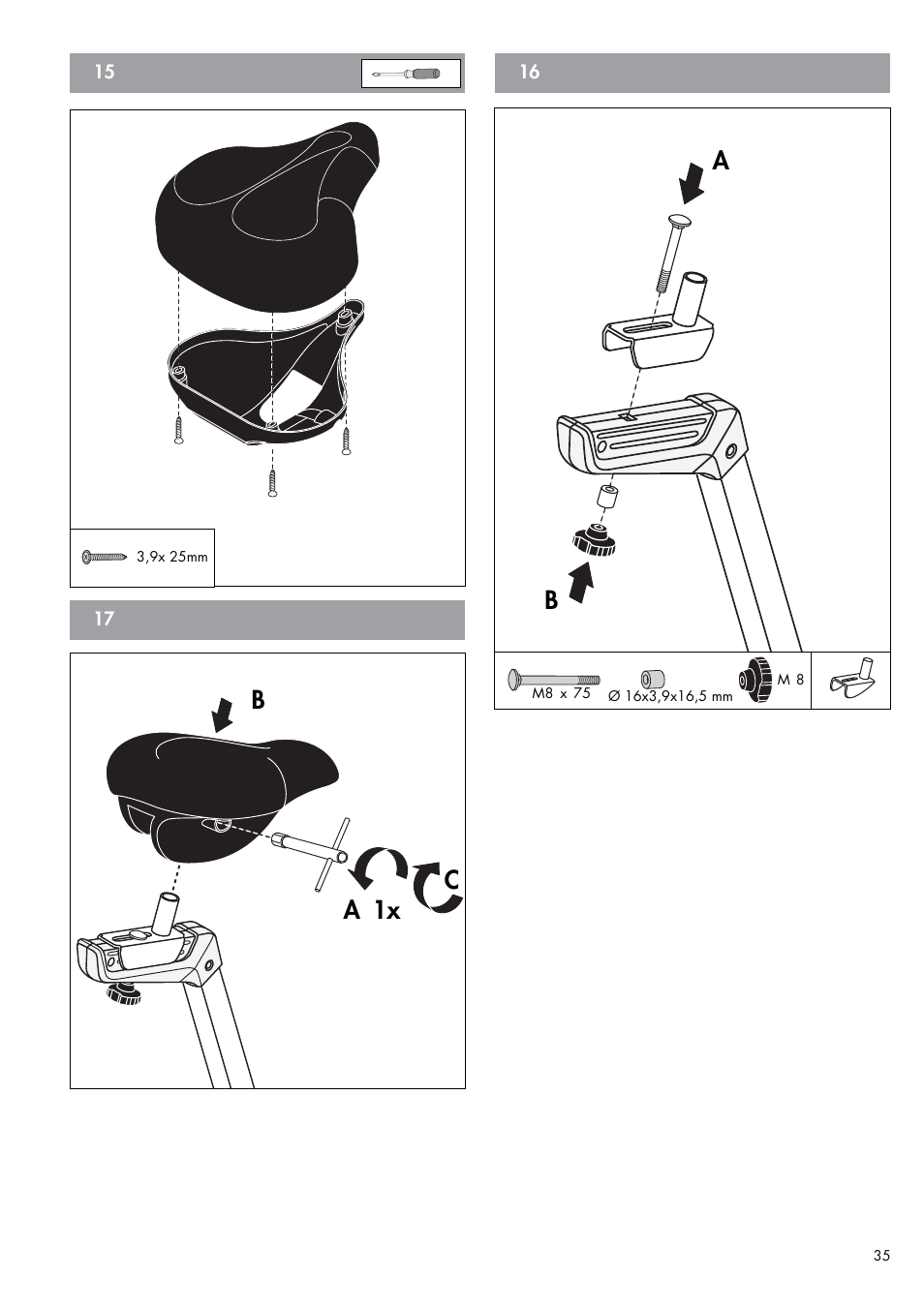 Ab 1x c | Kettler Golf M (maintenance) User Manual | Page 11 / 24