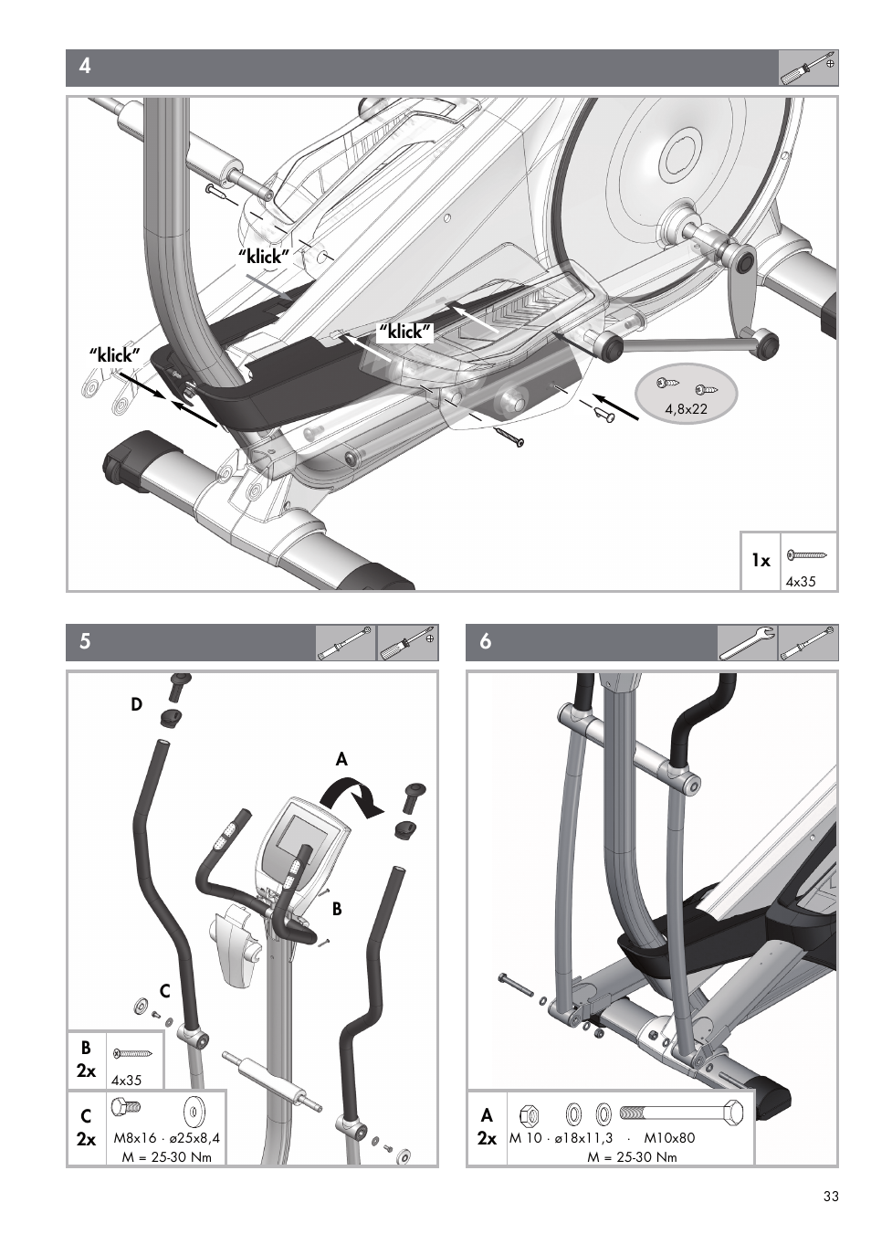 Kettler UNIX EX (maintenance) User Manual | Page 9 / 20