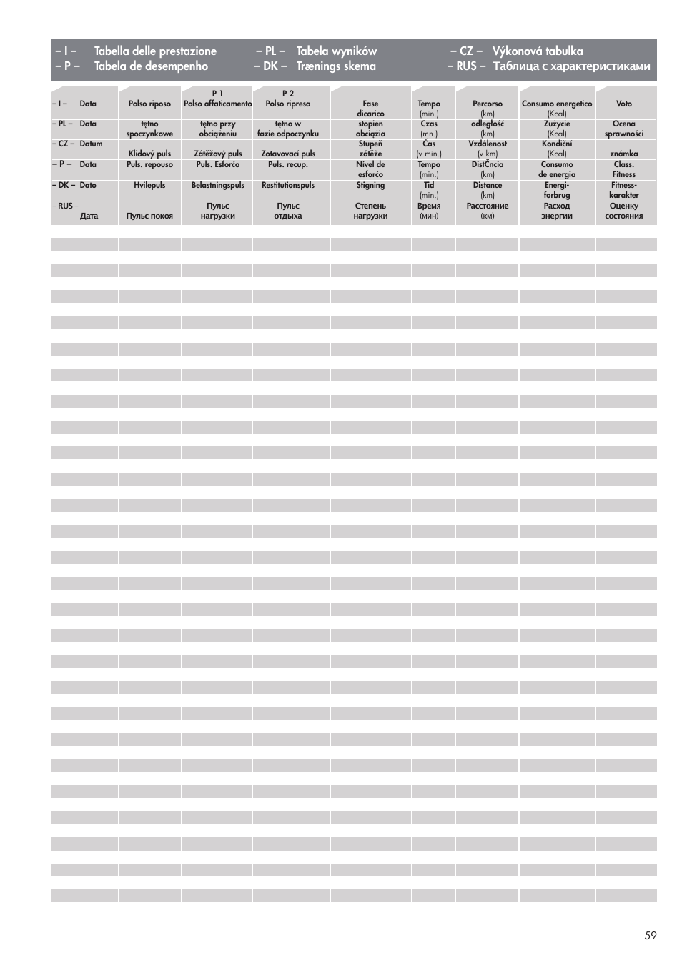 Kettler Montana (training computer) User Manual | Page 9 / 10