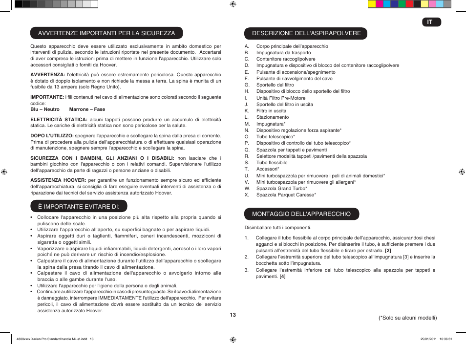 Hoover XARION-XARION PRO TXP 1510 019 User Manual | Page 15 / 66