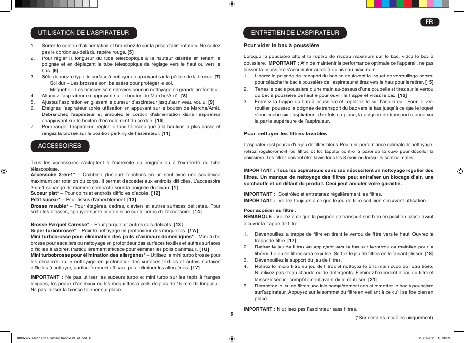 Hoover XARION-XARION PRO TXP 1510 019 User Manual | Page 8 / 66