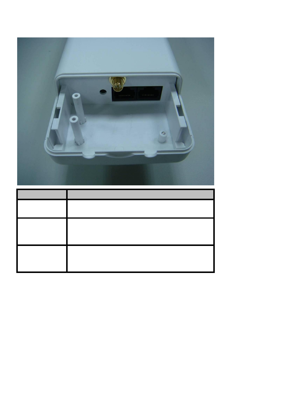 Rear panel description | Edimax Technology EW-7303 APn V2 User Manual | Page 5 / 18