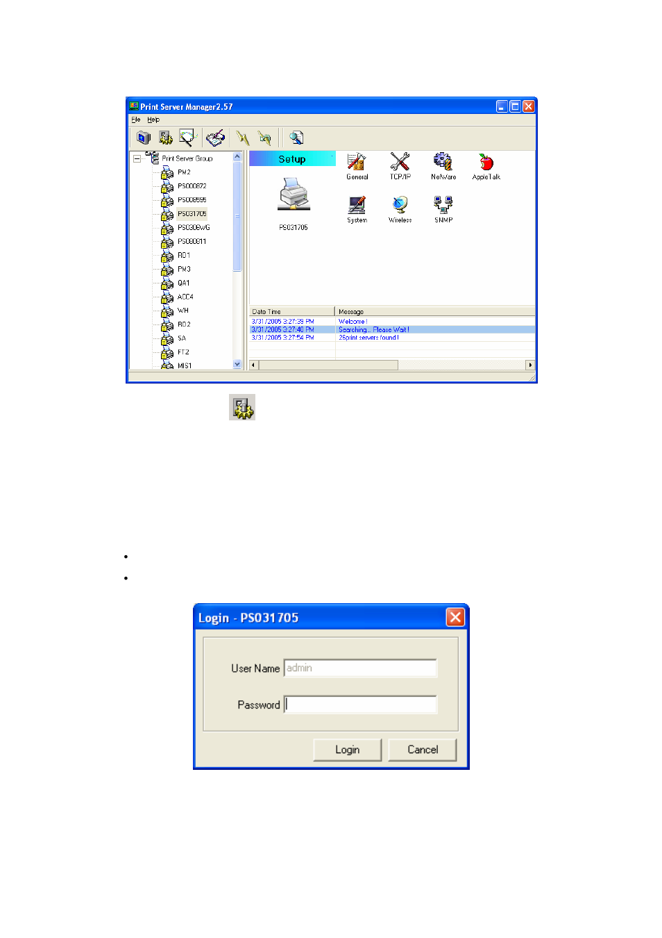 4 setup the print server, 4 setup the pr int server | Edimax Technology PS-1206P User Manual | Page 47 / 86