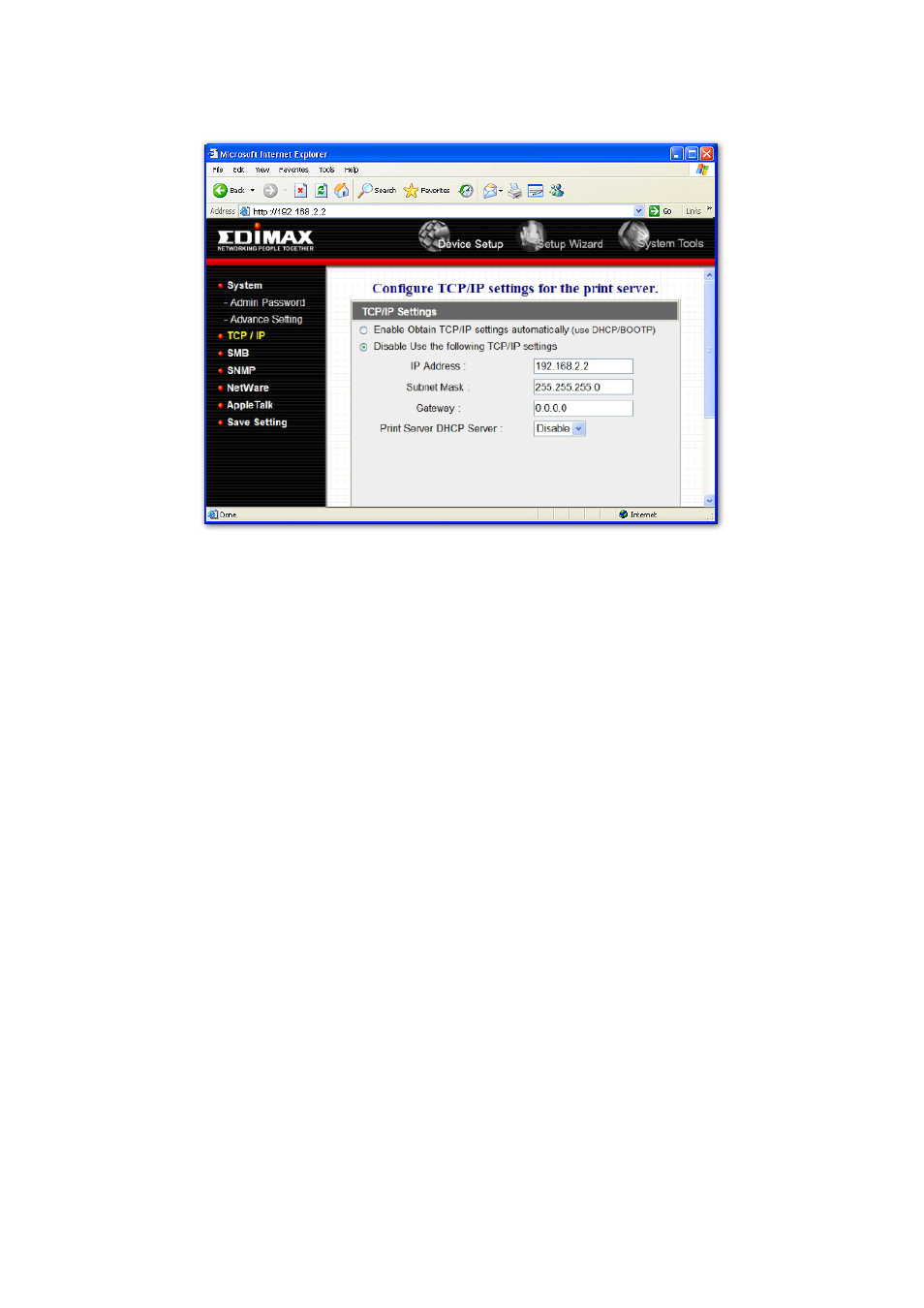 3 tcp/ip | Edimax Technology PS-1206P User Manual | Page 73 / 86