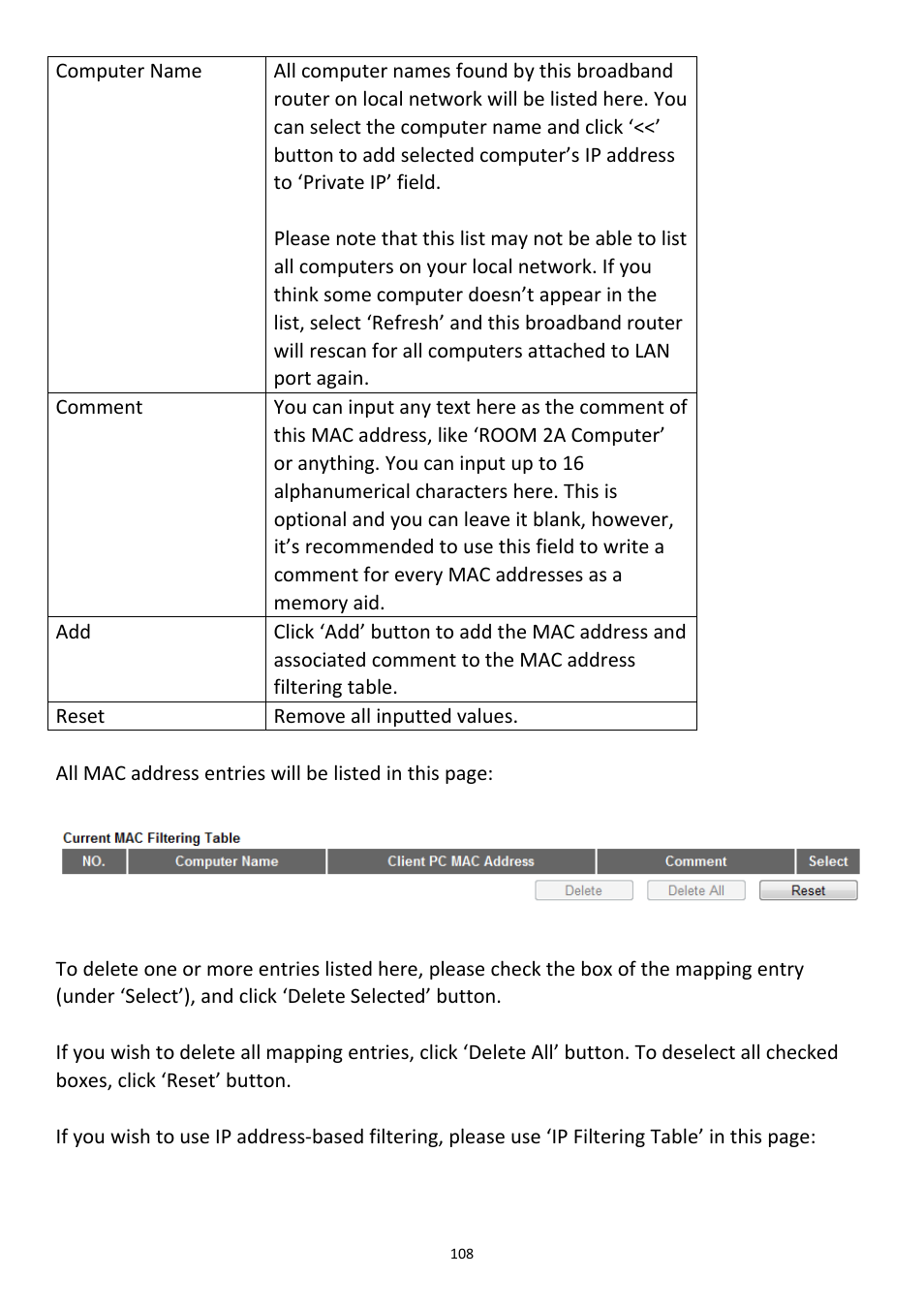 Edimax Technology BR-6428nS User Manual | Page 109 / 127