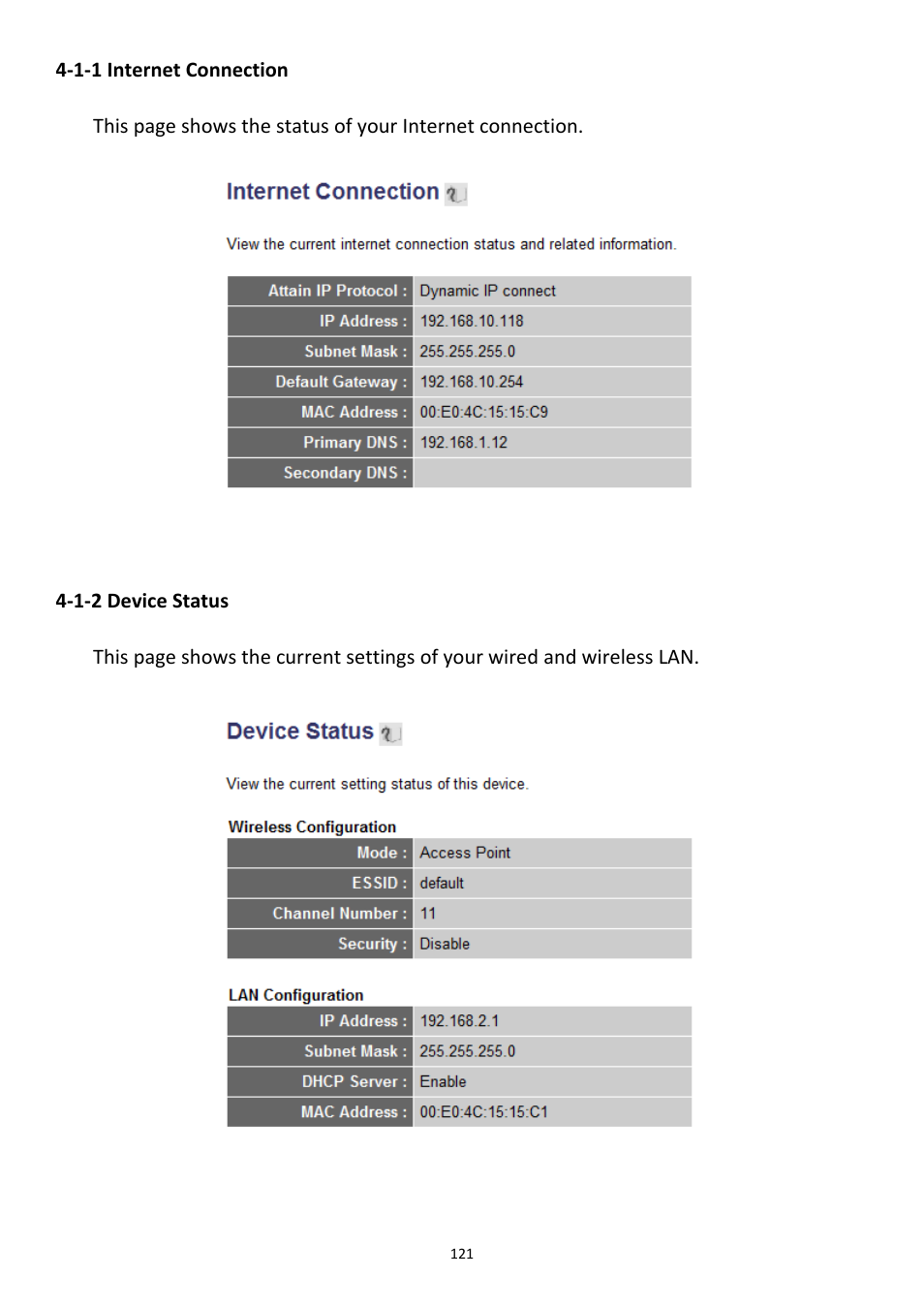 Edimax Technology BR-6428nS User Manual | Page 122 / 127