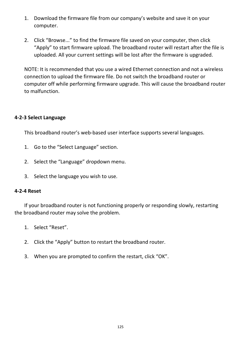 Edimax Technology BR-6428nS User Manual | Page 126 / 127