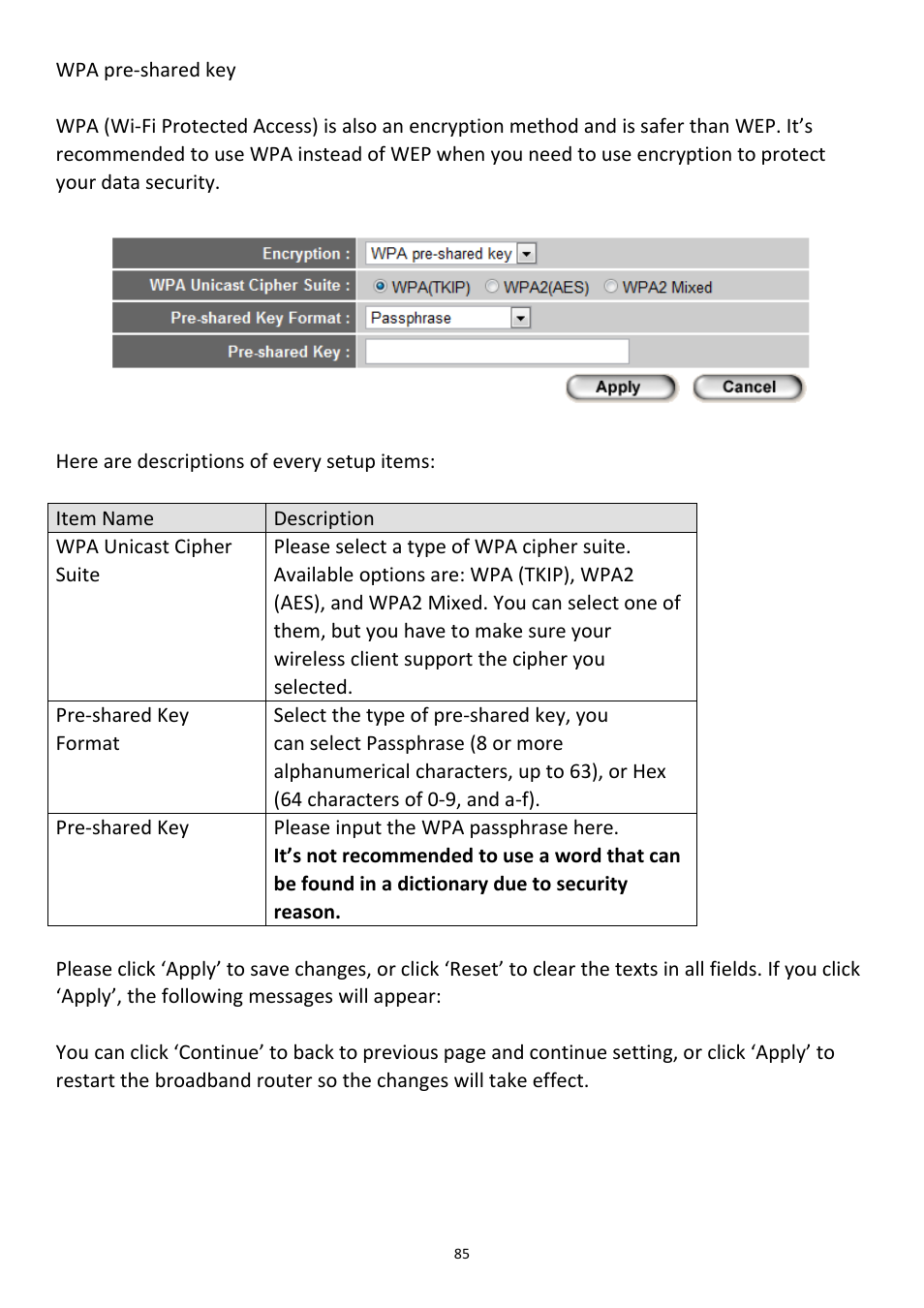 Edimax Technology BR-6428nS User Manual | Page 86 / 127