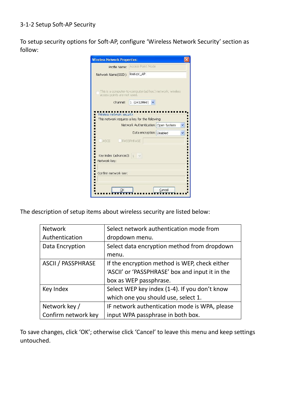 1-2 setup soft-ap security | Edimax Technology EW-7612PIn V2 User Manual | Page 43 / 52
