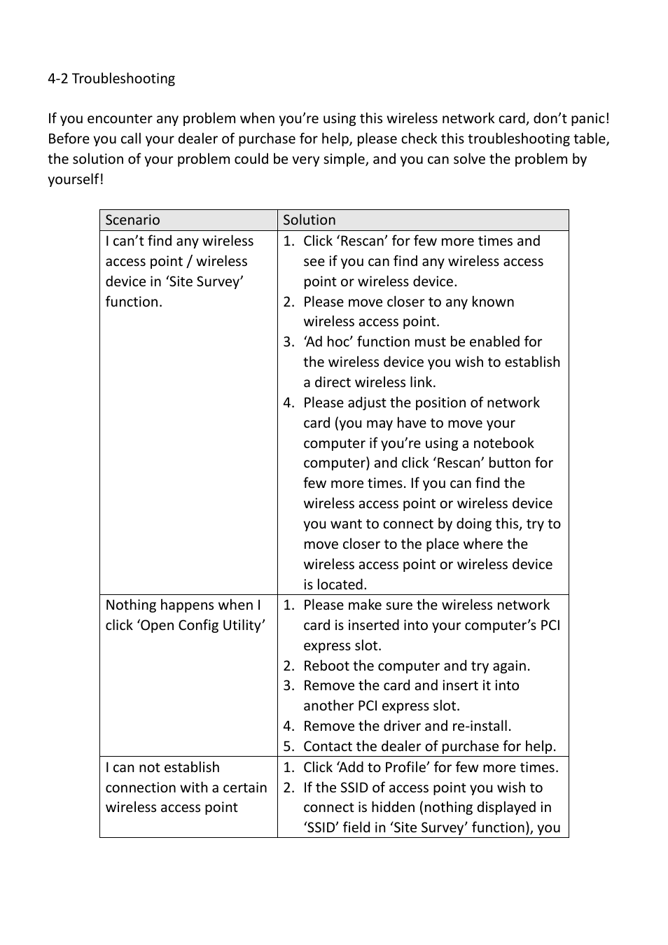 2 troubleshooting | Edimax Technology EW-7612PIn V2 User Manual | Page 47 / 52