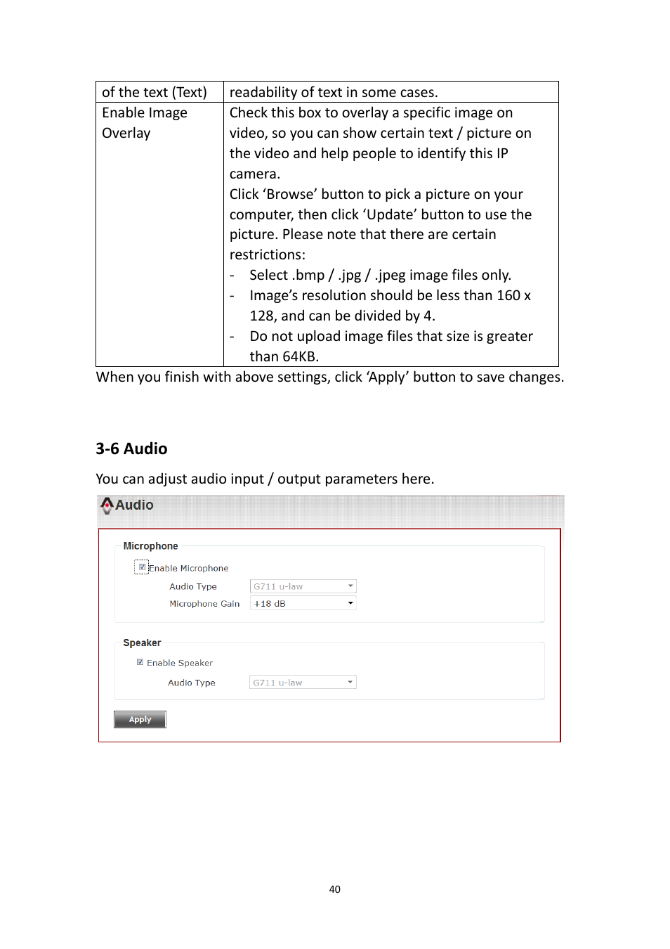 6 audio | Edimax Technology IR-123E User Manual | Page 43 / 73