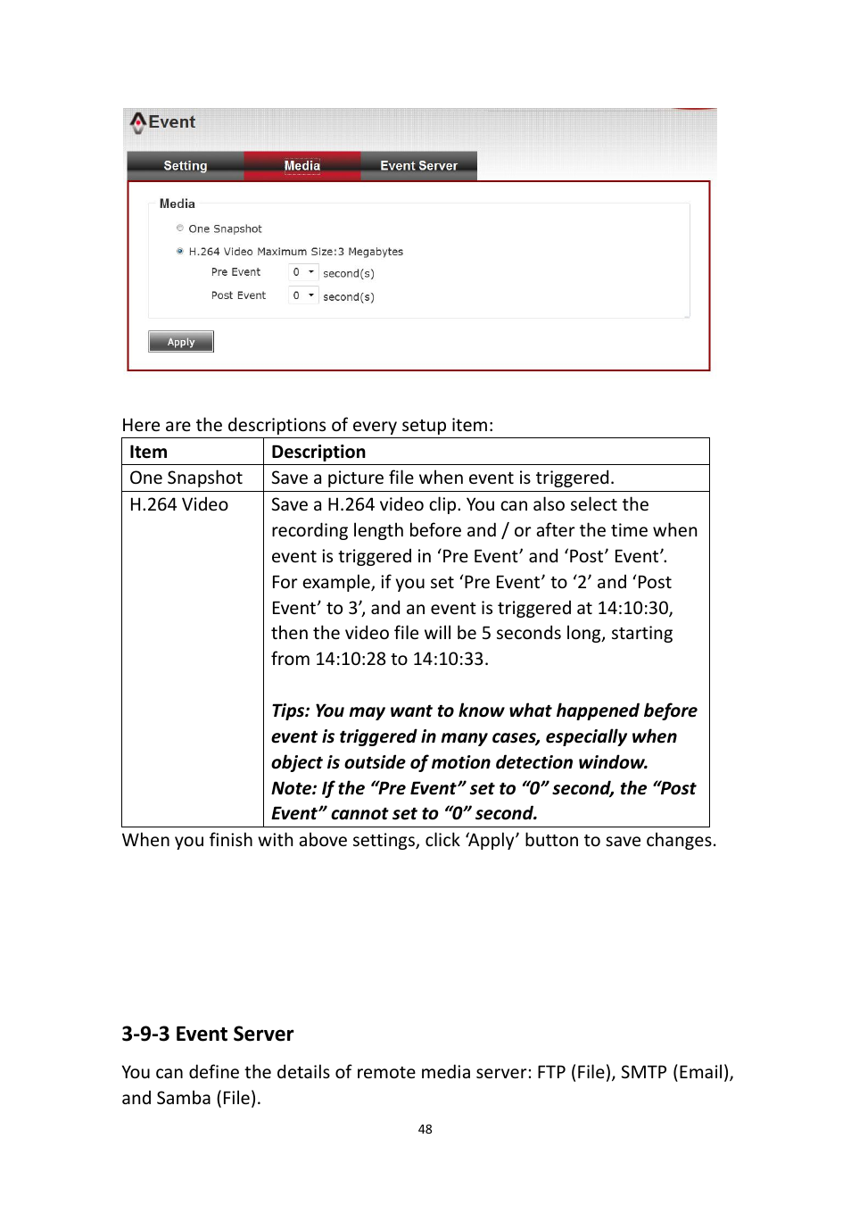 9-3 event server | Edimax Technology IR-123E User Manual | Page 51 / 73