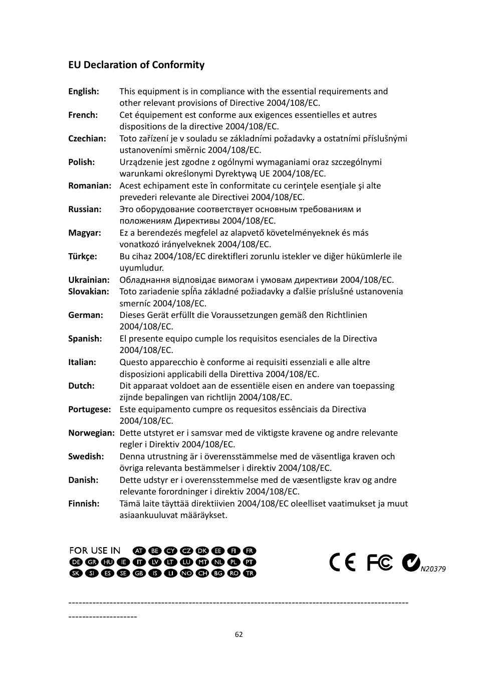 Edimax Technology IR-123E User Manual | Page 65 / 73