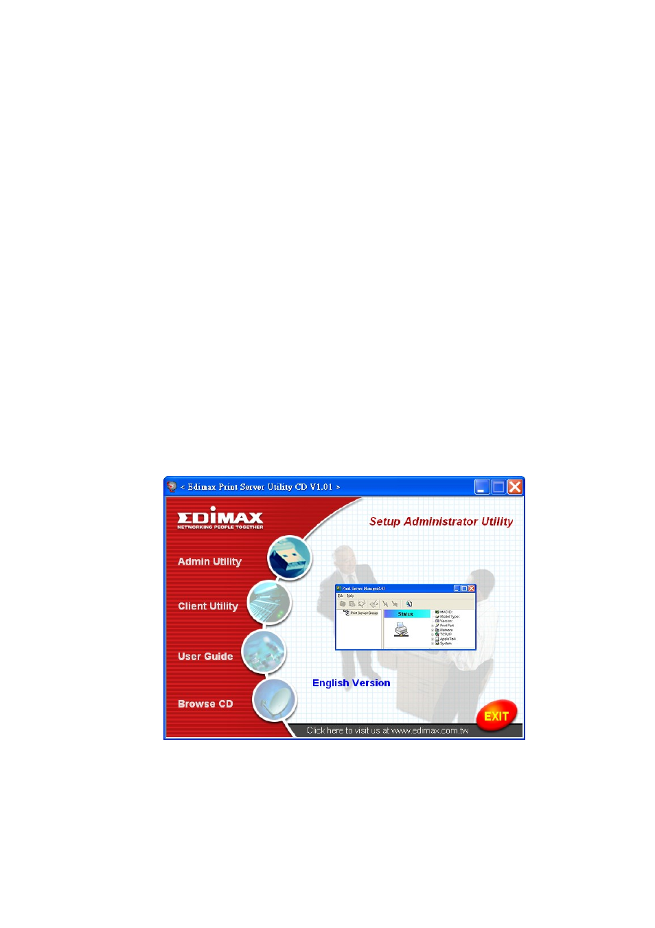 Administrator installation and setup, 2 administrator installation and setup | Edimax Technology PS-3103P User Manual | Page 20 / 111