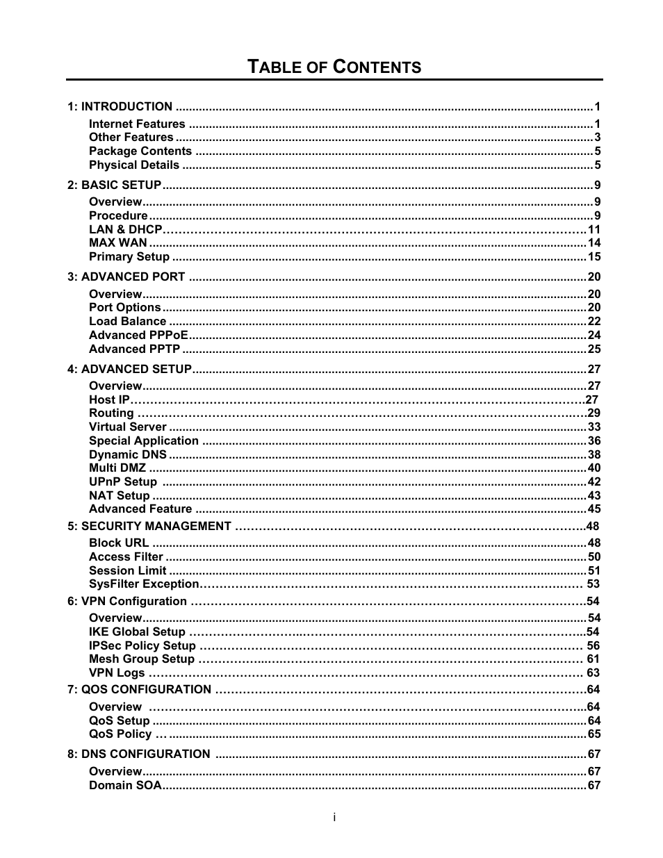 Able of, Ontents | Edimax Technology ER-1088 User Manual | Page 3 / 97