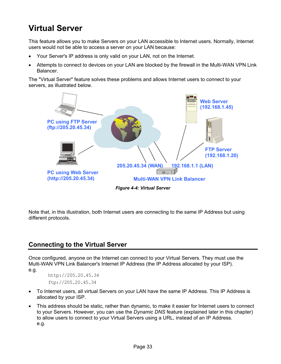 Virtual server | Edimax Technology ER-1088 User Manual | Page 37 / 97
