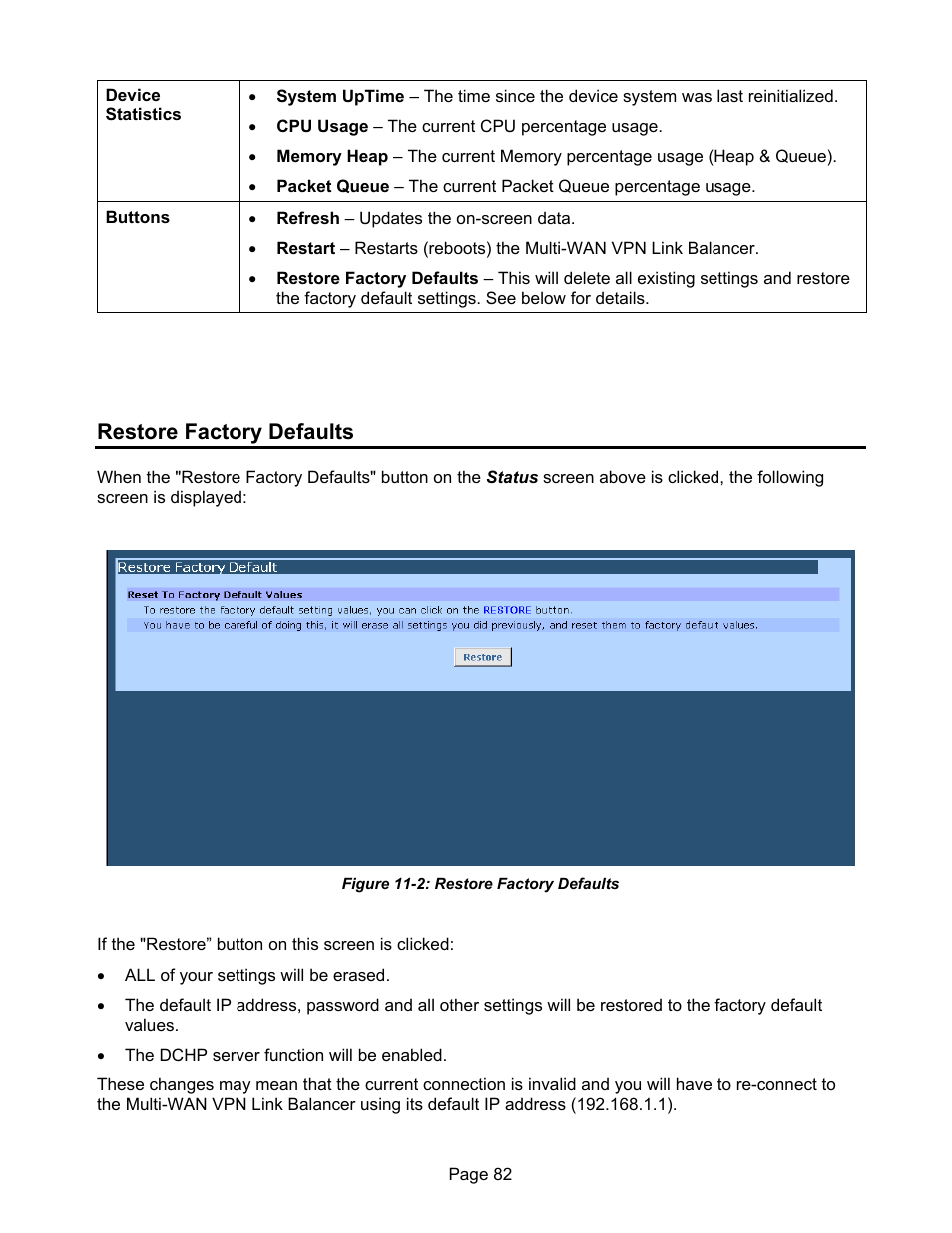 Restore factory defaults | Edimax Technology ER-1088 User Manual | Page 86 / 97