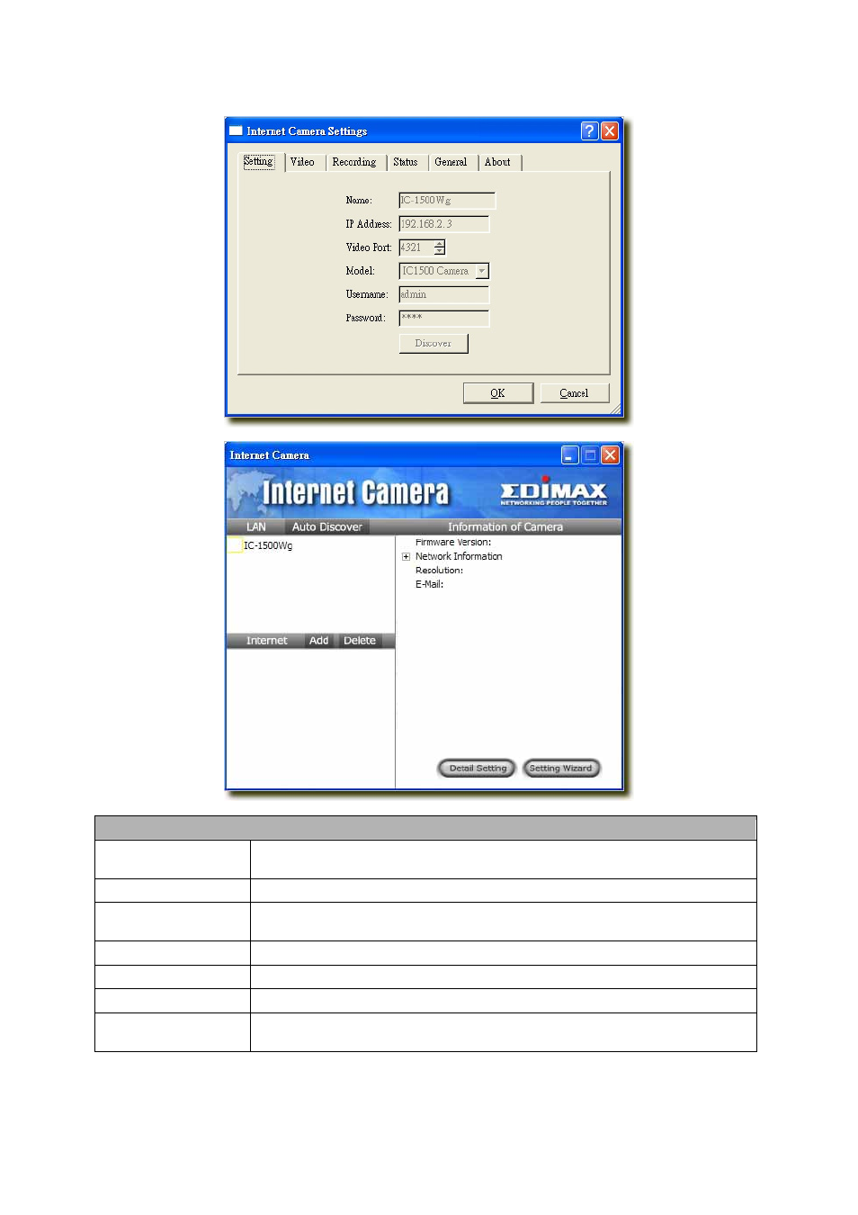 Edimax Technology IC-1500 User Manual | Page 23 / 41