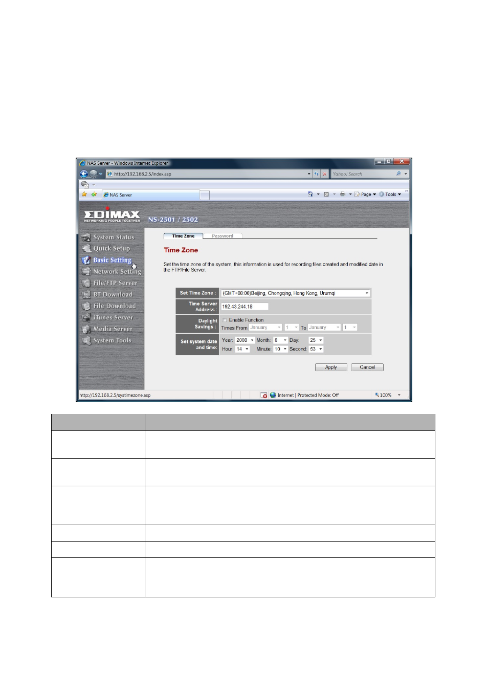 Chapter 3 | Edimax Technology NS-2502 User Manual | Page 21 / 62